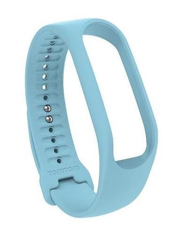 TomTom Touch Sports Fitness Tracker bandje - Lichtblauw - Sm, Verzenden, Zo goed als nieuw