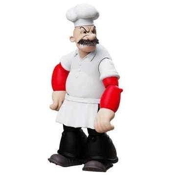 Popeye Action Figure Wave 03 Rough House, Ophalen of Verzenden, Nieuw