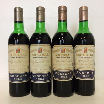 1964 & 1968 C.V.N.E. Imperial - Rioja Gran Reserva - 4, Nieuw
