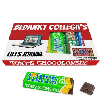 Zakelijk bedankje - Collega bedankje - Traktatie, Relatiegeschenken
