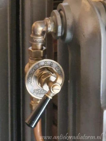 Radiatorkraan - Replica hendelkraanset, Minder dan 30 cm, Radiator, Nieuw, Minder dan 60 cm