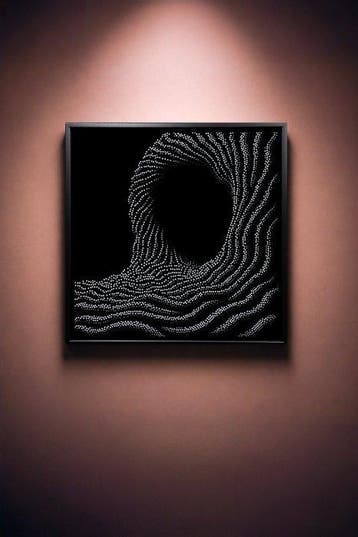 Tijs Dragtsma (1992) - Void. A Vortex of White Threads