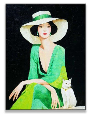 Pippo - Lady in Emerald Light