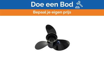 Bieden: Michigan Vortex 3-Blade Aluminium Propeller 12-1/2, Watersport en Boten, Ophalen of Verzenden, Nieuw