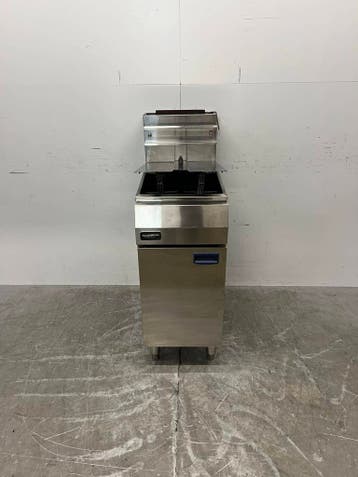 RVS Combisteel Friteuse 21 liter GAS Horeca, Ophalen of Verzenden, Gebruikt