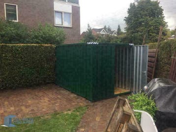 onderhoudsvrije tuinschuur van robuust staal, mooie prijzen!, Tuin en Terras, Tuinhuizen, Nieuw, 200 tot 400 cm, Overige typen
