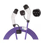 Bar2Charge ST-250 Laadkabel Type 2 Paars – 3,7 kW (1-fase,, Verzenden, Nieuw