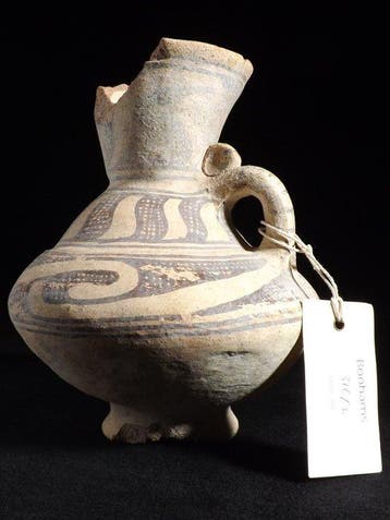 Filistijn Keramiek werper. Ex-Bonhams - 18 cm