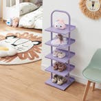 Schoenenrek Poytya voor kinderen 96x30x27 cm lila [en.casa], Verzenden, Nieuw