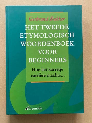 Het Tweede Etymologisch Woordenboek voor de jeugd NIEUW, Boeken, Woordenboeken, Verzenden, Zo goed als nieuw, Nederlands