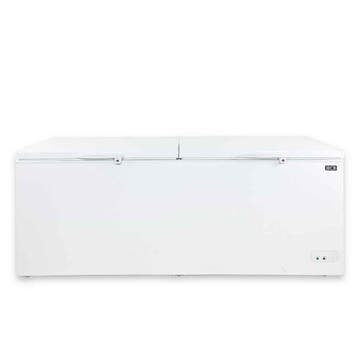 HCB Vrieskist - dubbele klapdeksel - 670 liter - 230, Verzenden, Nieuw in verpakking, Koelen en Vriezen