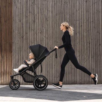 Deryan Bolt hardloop kinderwagen - Jogging buggy - Muggennet, Ophalen of Verzenden, Zo goed als nieuw