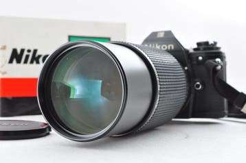 Nikon EM + Lens SERIES E ZOOM 70~210mm F4 Single lens reflex, Nieuw