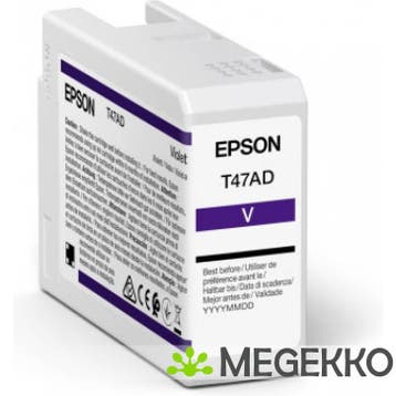 Epson T47AD UltraChrome Pro Origineel Violet 1 stuk(s), Verzenden, Nieuw, Epson
