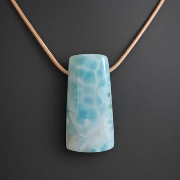 Hanger van Larimar uit de Dominicaanse Republiek. Prachtig
