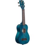 Kala Blue Exotic Mahogany Soprano sopraan ukelele met gigbag, Verzenden, Nieuw