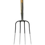 Hendrik Jan Mestvork 4 tanden met essenhouten steel 85 cm..., Ophalen of Verzenden, Nieuw