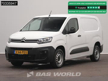 Citroën Berlingo L2H1 | Financial Lease voor 160 p/mnd, Stof, Gebruikt, Euro 6, Overige carrosserieën
