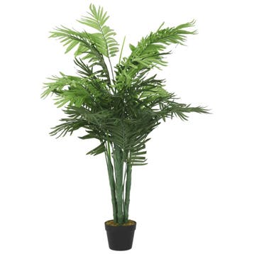 vidaXL Kunstpalmboom 18 bladeren 80 cm groen, Verzenden, Nieuw