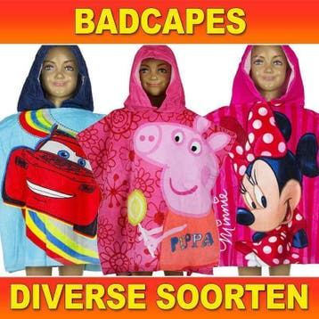 Badponcho mega aanbod - Badponcho's van Disney en meer!, Kinderen en Baby's, Speelgoed | Overig, Ophalen of Verzenden, Nieuw, Jongen of Meisje