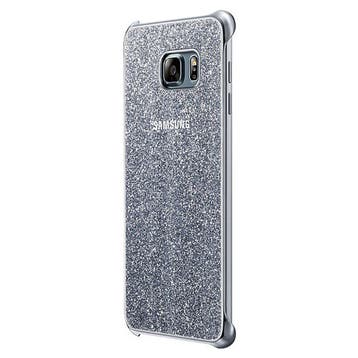 Glitter cover Samsung Galaxy S6 Edge Plus EF-XG928CSE zilver, Verzenden, Nieuw