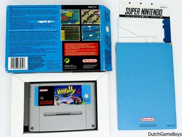 Super Nintendo / Snes - Unirally + Map - FAH, Spelcomputers en Games, Games | Nintendo Super NES, Verzenden, Gebruikt