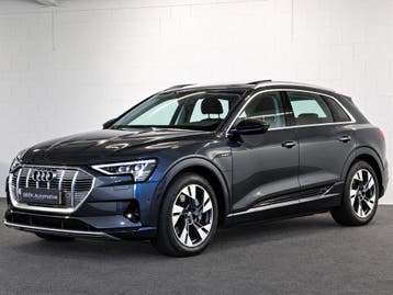 Zakelijke Lease |  Audi e-tron 50 quattro 71 kWh | 91,2% SoH, Automaat, Gebruikt, Zwart, Overige brandstoffen