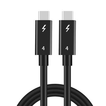 DrPhone T4 USB C naar USB C kabel - Thunderbolt 4 - 40 Gbps, Verzenden, Nieuw