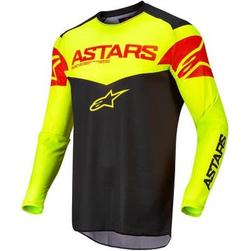 Alpinestars Fluid MX shirt zwart fluo - MAAT S, Motoren, Verzenden, Nieuw met kaartje