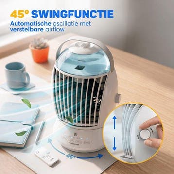 2dekans | Vulpes Goods® Tech - Mini Airco ELITE - Mobiele, Witgoed en Apparatuur, Ophalen of Verzenden, Zo goed als nieuw