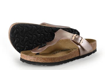 Birkenstock Slippers in maat 37 Bruin, Slippers, Bruin, Verzenden, Zo goed als nieuw