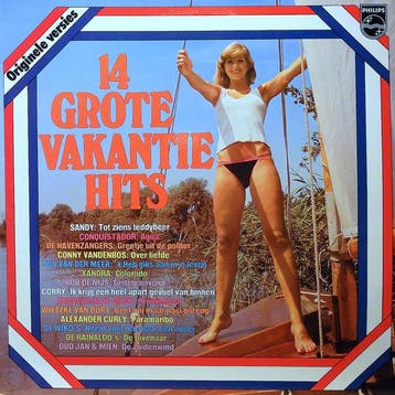 Various - 14 Grote Vakantie Hits, Cd's en Dvd's, Vinyl | Pop, Ophalen of Verzenden, Gebruikt