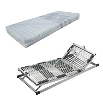 ABS 3000 Lattenbodem + Maxim Mahoton Natuurlatex Matras |, Huis en Inrichting, Slaapkamer | Matrassen en Bedbodems, Ophalen, Nieuw