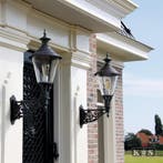 Buitenlamp Scheveningen L Brons Buitenverlichting, Tuin en Terras, Overige materialen, Verzenden, Minder dan 50 watt, Wandlamp