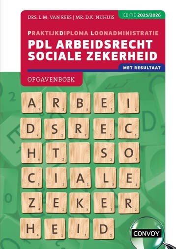 PDL Arbeidsrecht sociale zekerheid 20252026 Op 9789463174862, Boeken, Verzenden, Zo goed als nieuw