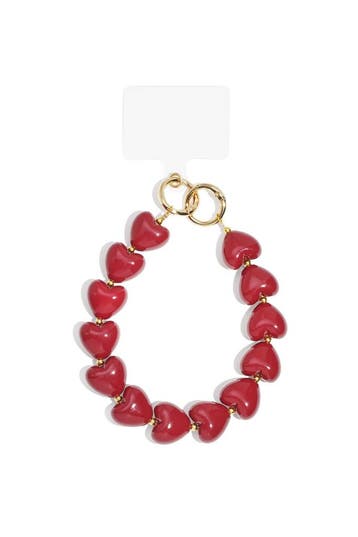 Classy hartvormig telefoonkoord (Telefoonketting), Verzenden, Nieuw