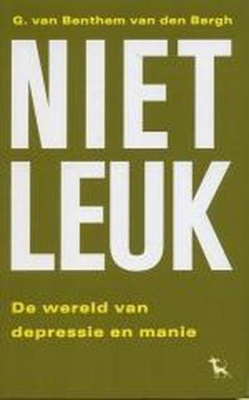Niet Leuk De Wereld Van Depressie En Man - Niet Leuk De, Ophalen of Verzenden, Nieuw