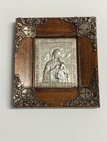 Icoon - Orthodoxe icoon La Madonna con il Bambino in