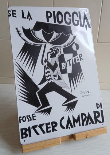 Bitter Campari - Herdenkingsplaat Bitter Campari - Fortunato