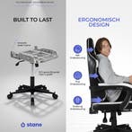 Stane Verstelbare Ergonomische Gamestoel met Voetsteun -, Huis en Inrichting, Ophalen of Verzenden, Nieuw