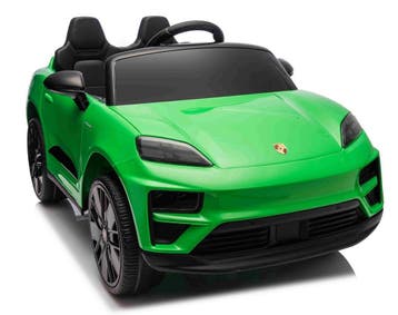 PORSCHE MACAN kinderauto 12V, Racy Green, NIEUW, Garantie, Ophalen of Verzenden, Nieuw