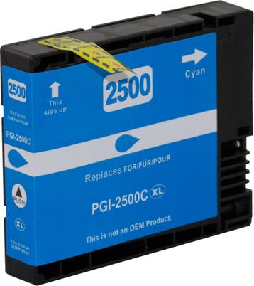 Huismerk Canon PGI-2500XL C cartridge cyaan, Verzenden, Nieuw, Huismerk