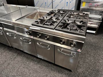 Refurbished Bertos Keukenapparatuur Diversen, Gebruikt, Fornuis, Frituur en Grillen