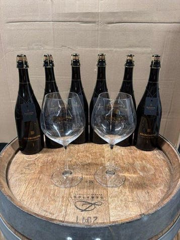 Brouwerij van Steenberge - Vork + twee originele glazen -, Nieuw
