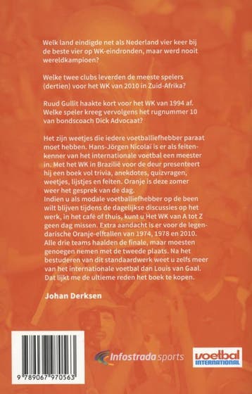 Het WK van A tot Z 9789067970563 Hans-Jörgen Nicolaï, Verzenden, Zo goed als nieuw, Hans-Jörgen Nicolaï