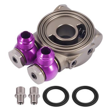 Thermostatic Oil Filter Adapter AN10 M20 3/4-16 UNF met S..., Verzenden, Nieuw, Universele onderdelen