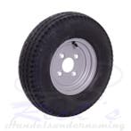 Wiel 8 inch 100×4 naafgat 60 mm 6pr 340 kg, Ophalen of Verzenden, Nieuw