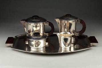Koffie- en theeservies - Verzilverd