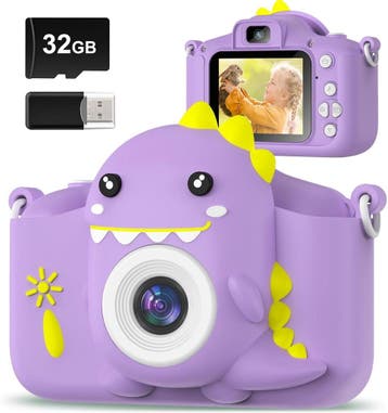 Kindercamera 20MP - 32GB SD | Retourdeal 39% Korting, Ophalen of Verzenden, Zo goed als nieuw, Ontdekken