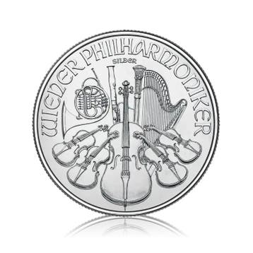 Zilveren Wiener Philharmoniker munt 2026 1 troy ounce, Verzenden